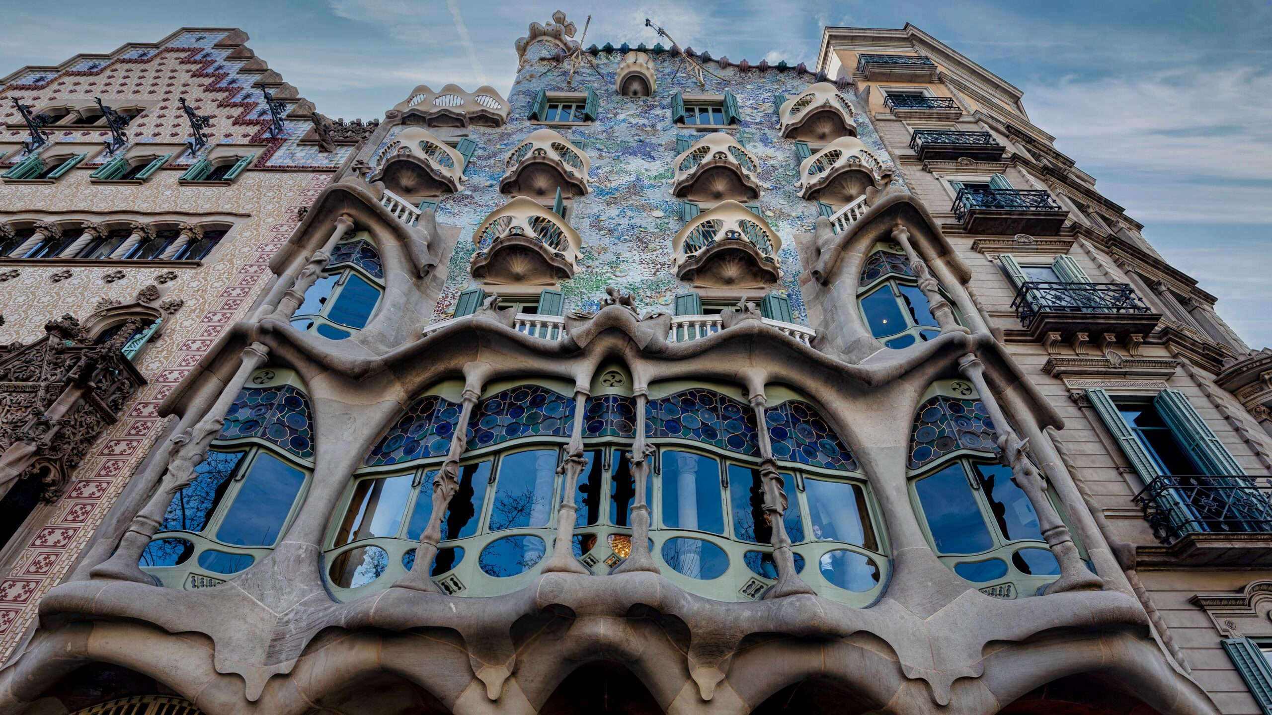 La fachada de la Casa Batllò